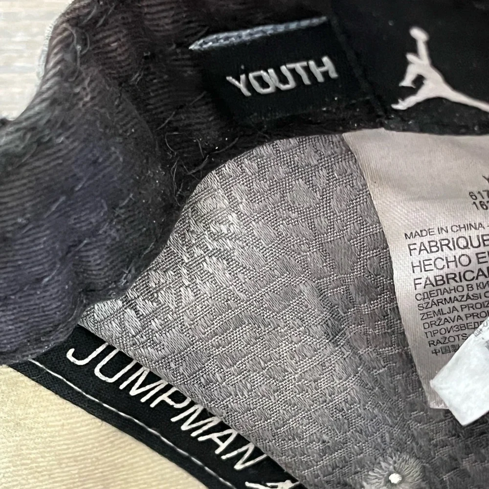 Black and Gray Cap with Logo